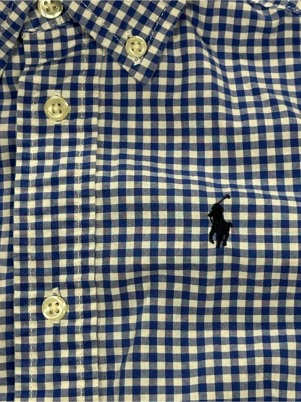 Polo Ralph Lauren Toddler Gingham Natural Stretch Button-Down Shirt - Boys 3/3T